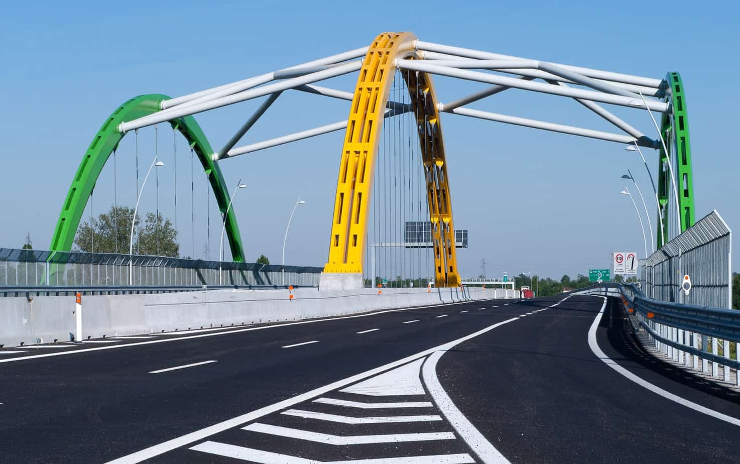 Il nuovo ponte ad arco