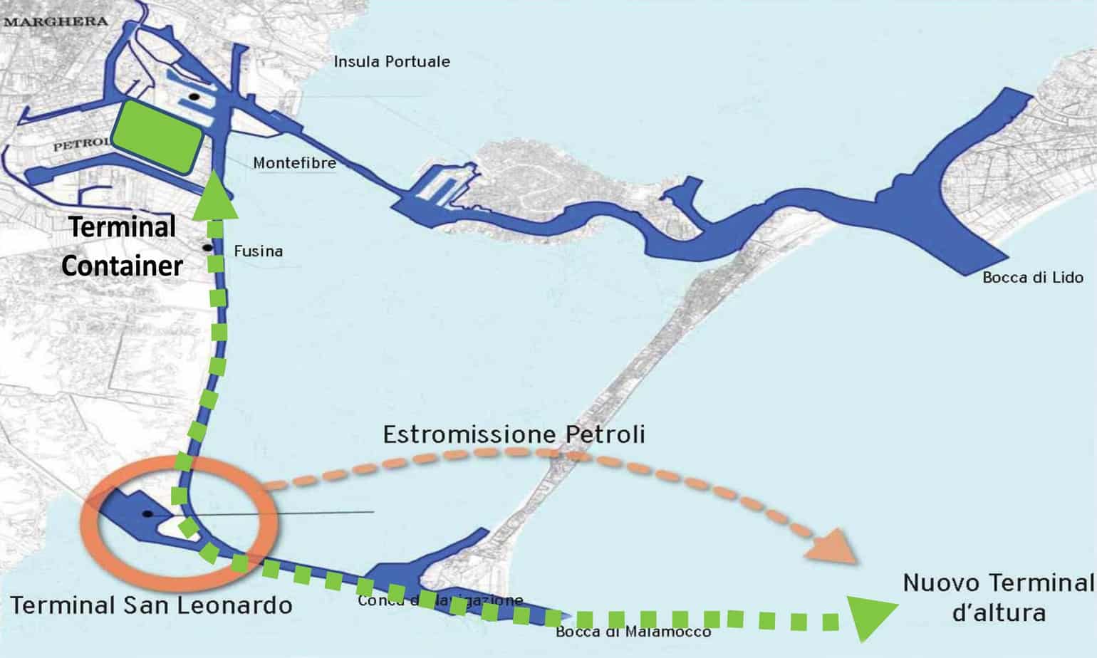 Il terminal d’altura come innovazione nella salvaguardia ambientale della laguna di Venezia