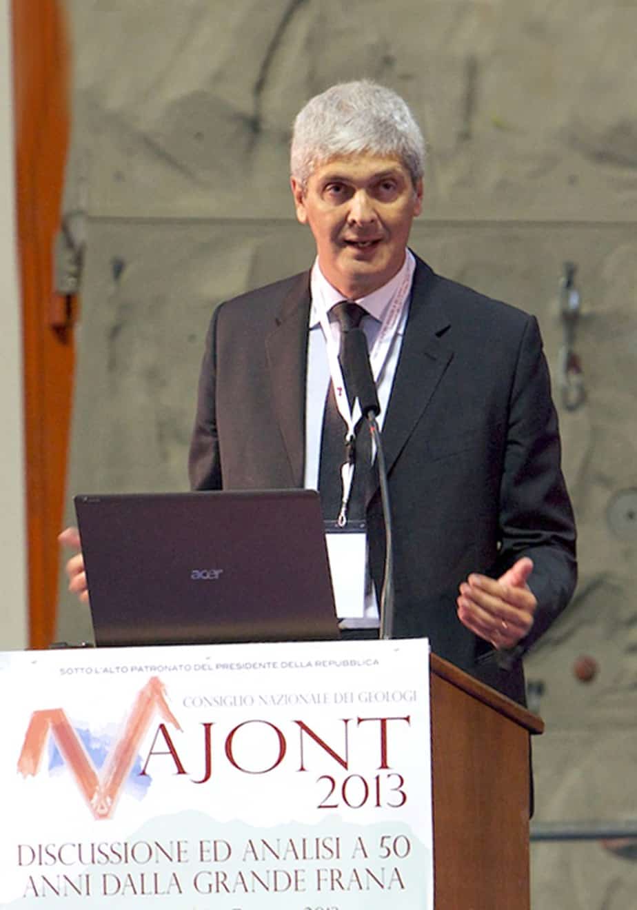 Il Dott. Gian Vito Graziano, Presidente del Consiglio Nazionale dei Geologi