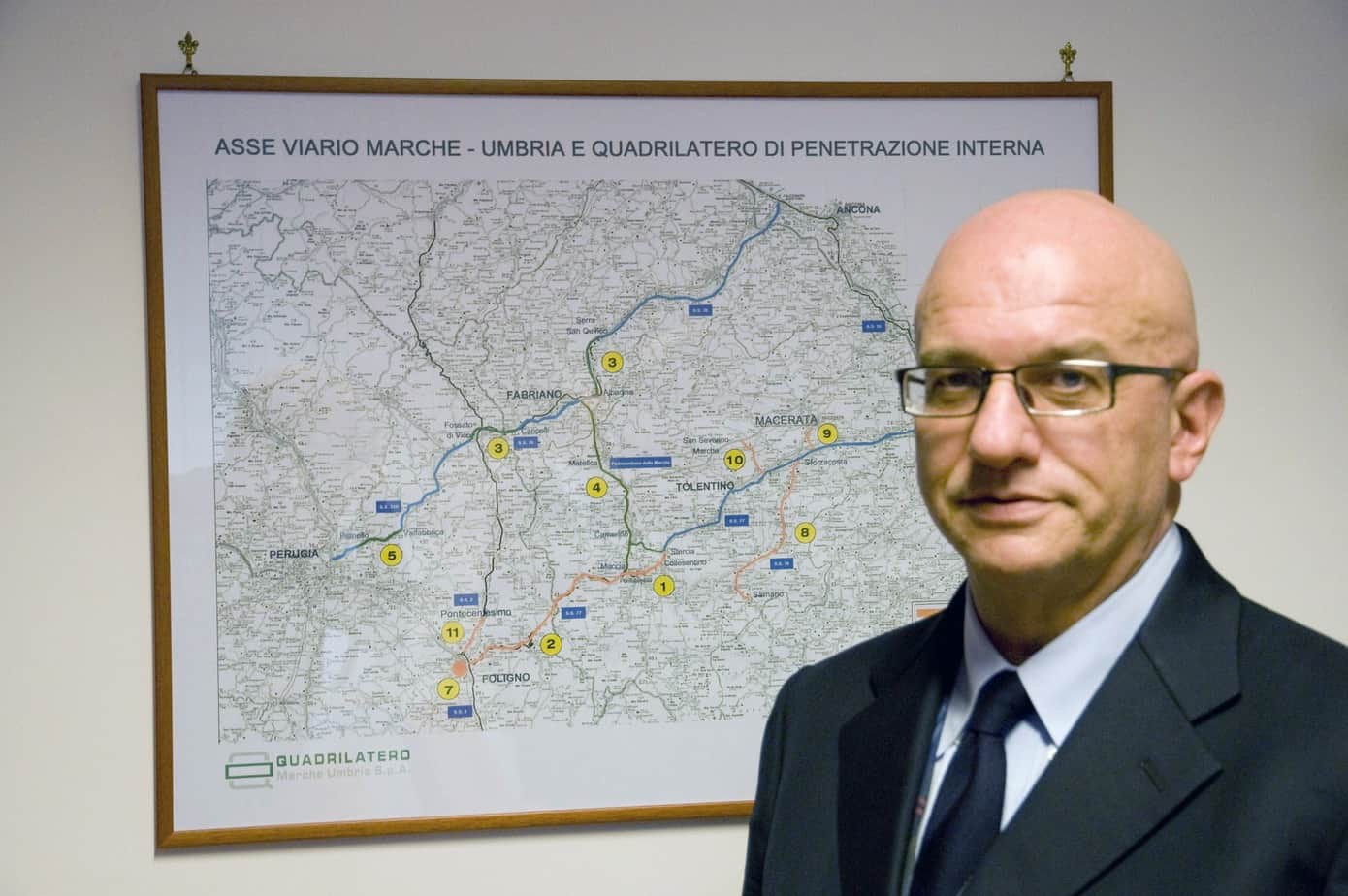 Eutimio Mucilli, Amministratore Delegato di Quadrilatero Marche-Umbria SpA