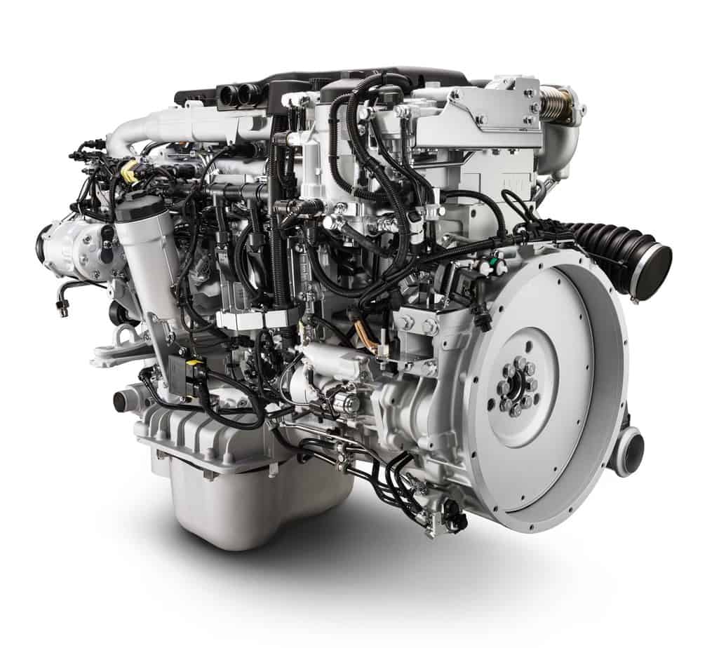 Il motore MAN D0836 eroga potenze da 250 a 340 CV