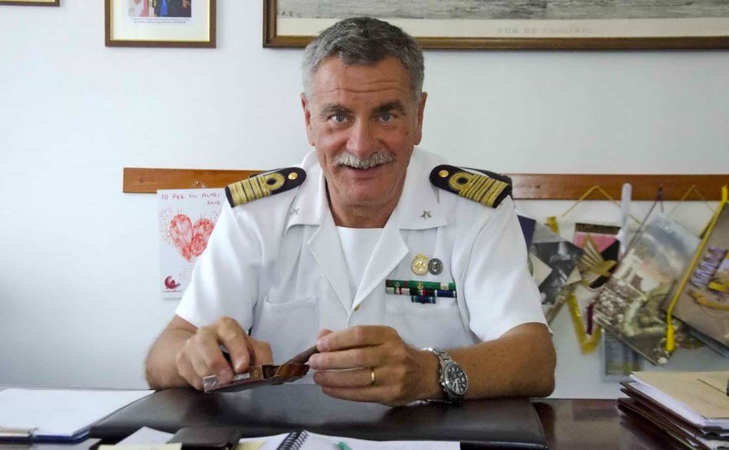 Il Capitano di Vascello Vincenzo Di Marco, Commissario Straordinario dell’Autorità Portuale di Cagliari