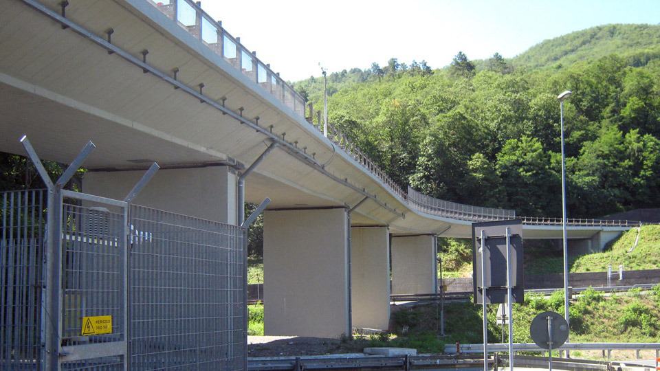Viadotto Carrodano: risanamento e adeguamento sismico