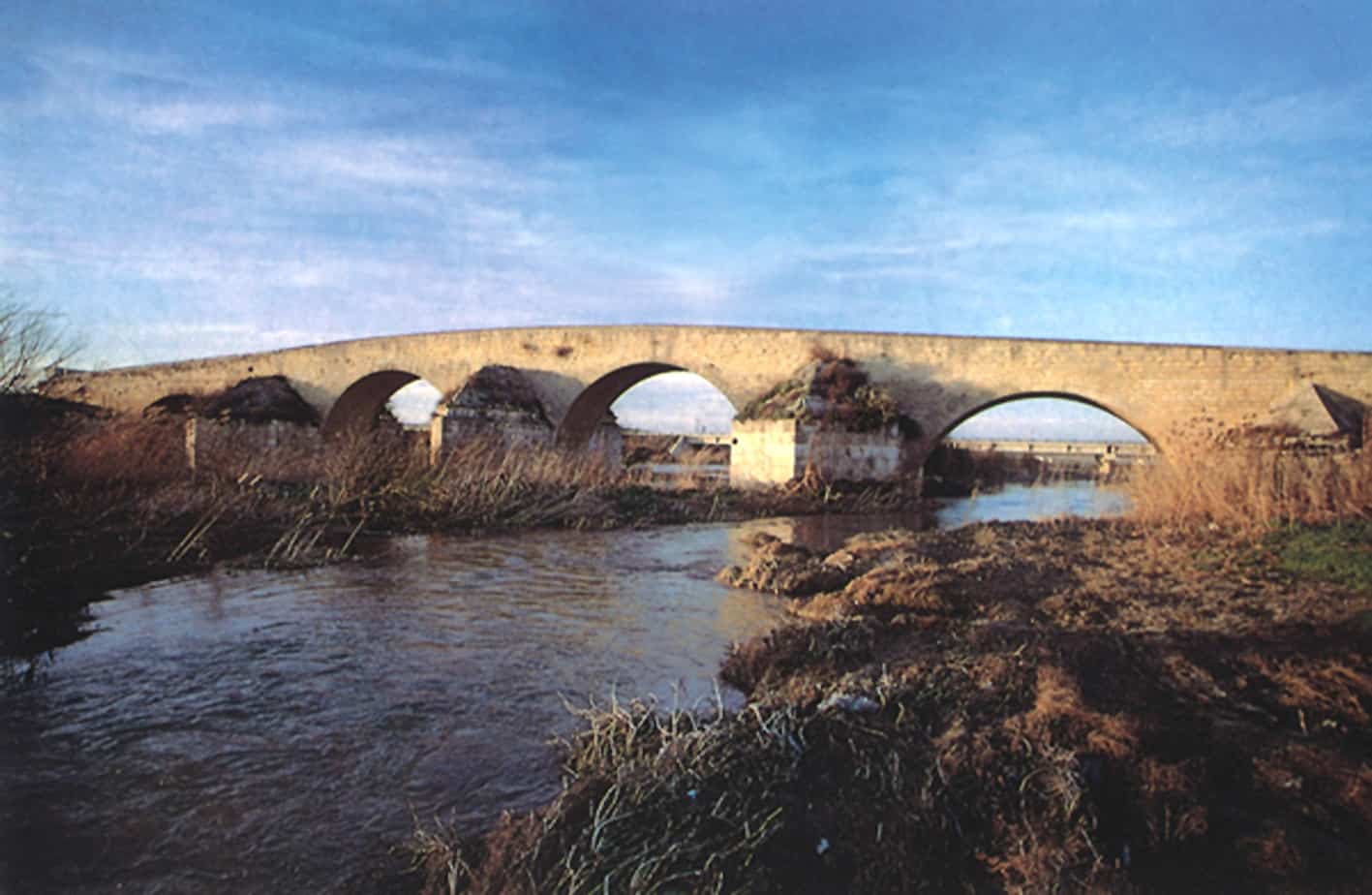 Il ponte romano sull’Ofanto, in Puglia