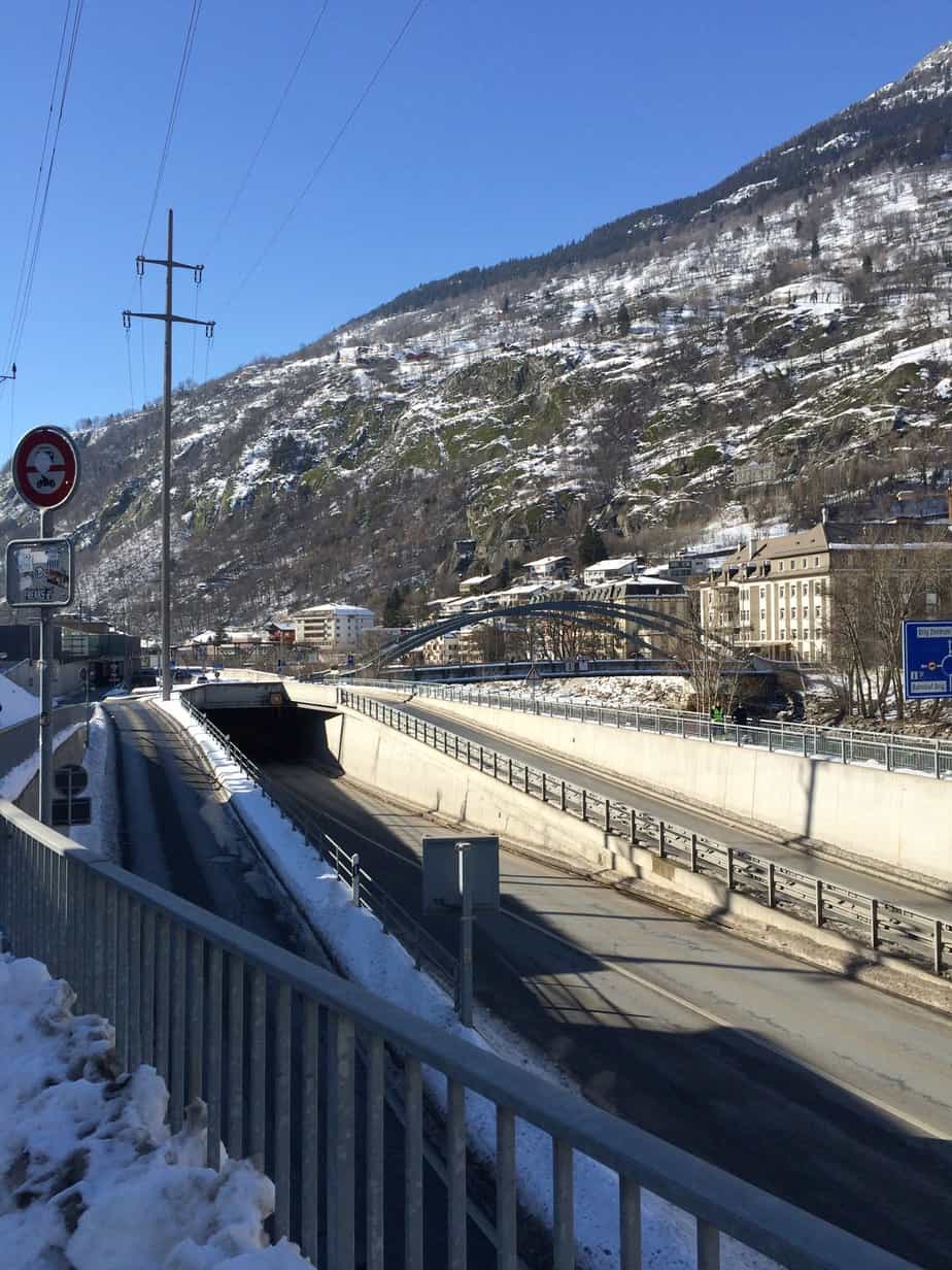 Opere stradali e fluviali a Briga (Svizzera)