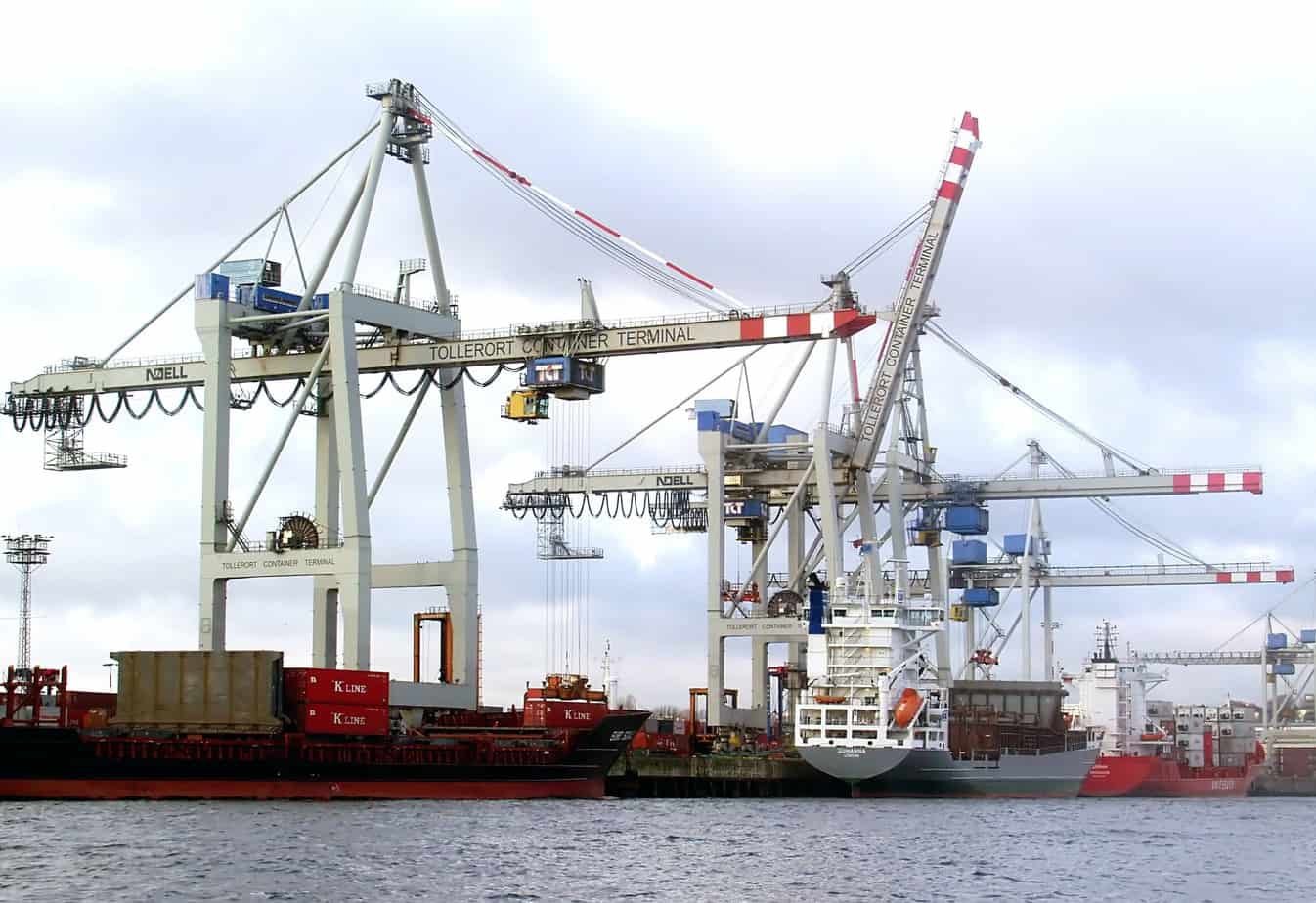 Il porto di Amburgo è uno dei più grandi d’Europa