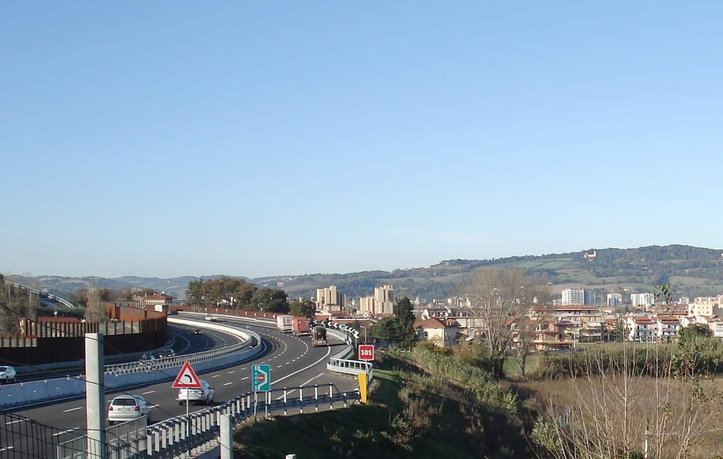  L’Autostrada A14 a tre corsie nel tratto Cattolica-Porto Sant’Elpidio