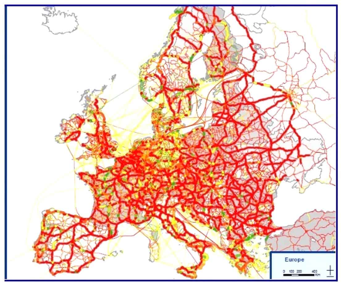 Lo sviluppo della rete stradale transeuropea e regionale