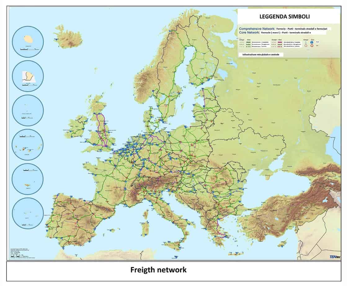 Lo European Transport Network Passengers and Freight