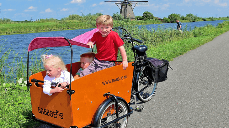 Cargo bike per bambini