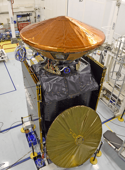 La sonda di ExoMars 2016 prima della partenza