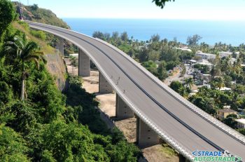 Il viadotto di Saint-Paul sull’isola La Réunion