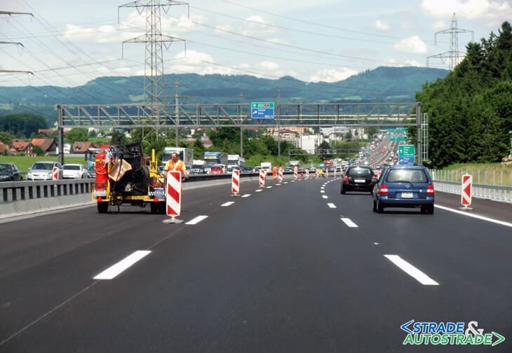 Cantieri autostradali svizzeri più sicuri