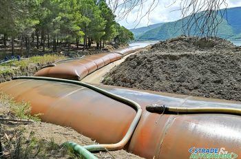 Utilizzo di geofiltri tessili tubolari per la disidratazione di sedimenti dragati da invasi artificiali