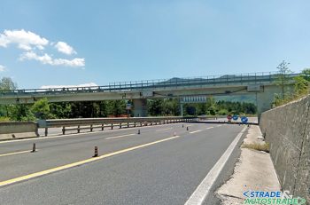 Il ripristino del viadotto dello svincolo di Canili