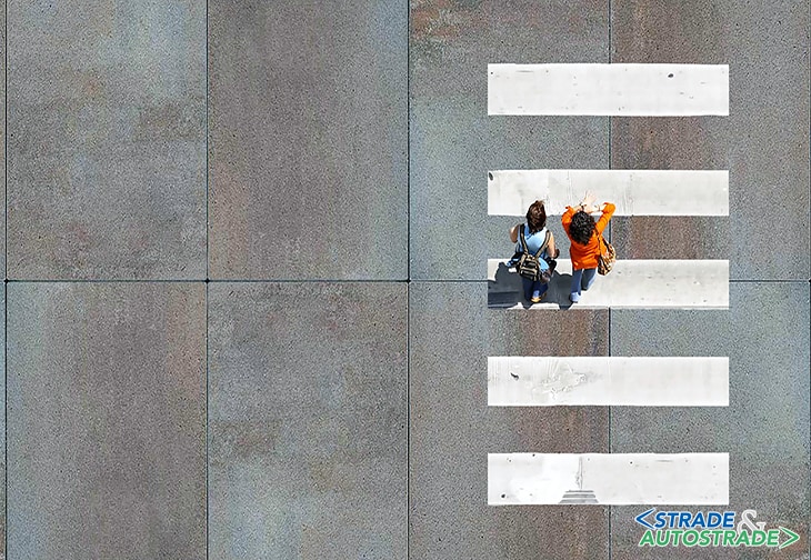 Calcestruzzo poroso per pavimentazioni pedonali