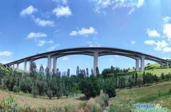 Il viadotto Santa Maria di Pineto
